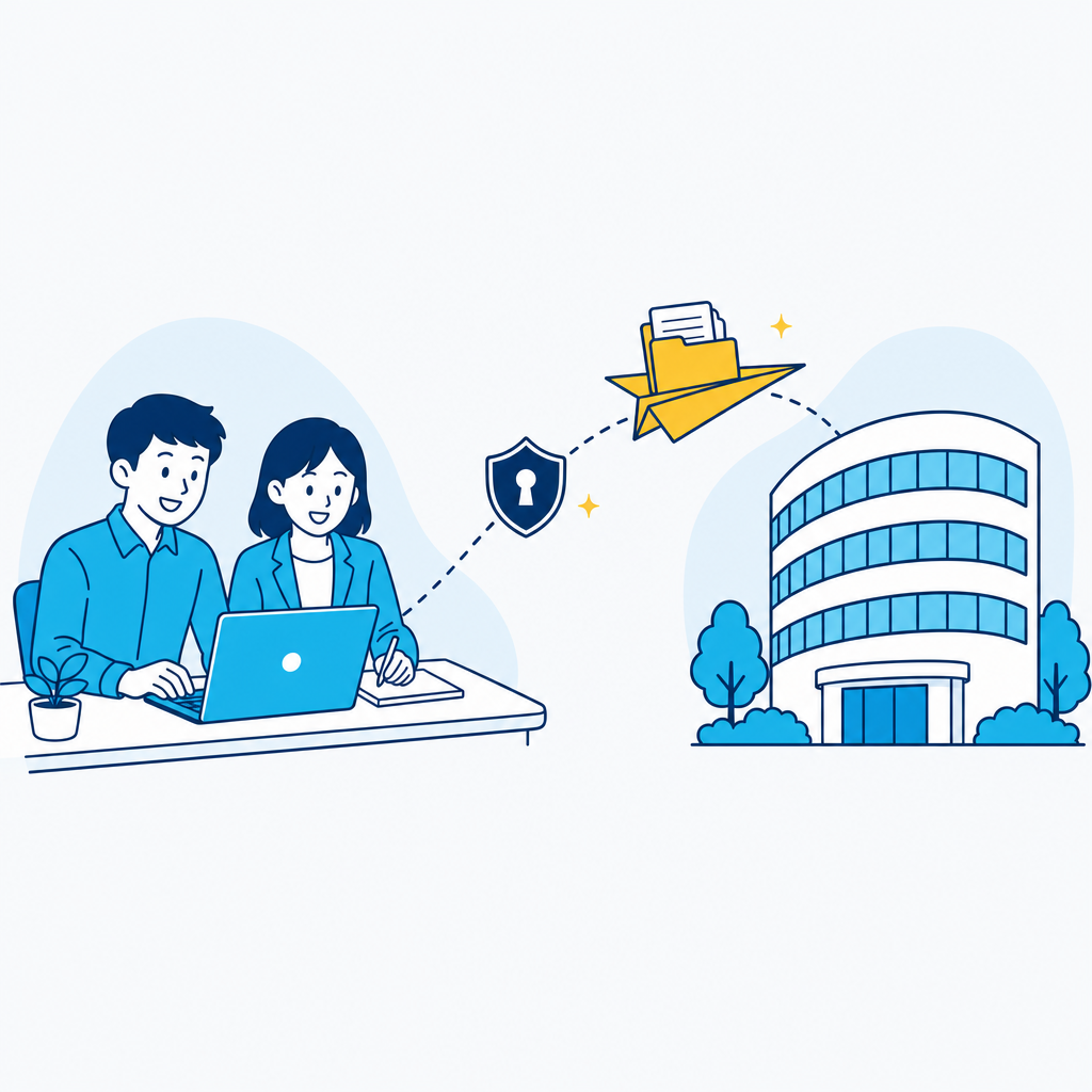 会社・チームで安全に送る